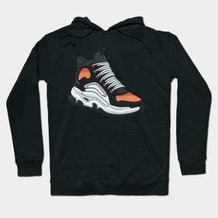 Walk the Talk with Greenbubble's Cartoon High Sneaker Design! Hoodie